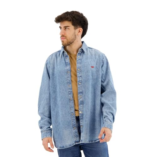 Diesel_D-Simply Camicia_Shirt_Blau_XXL von Diesel