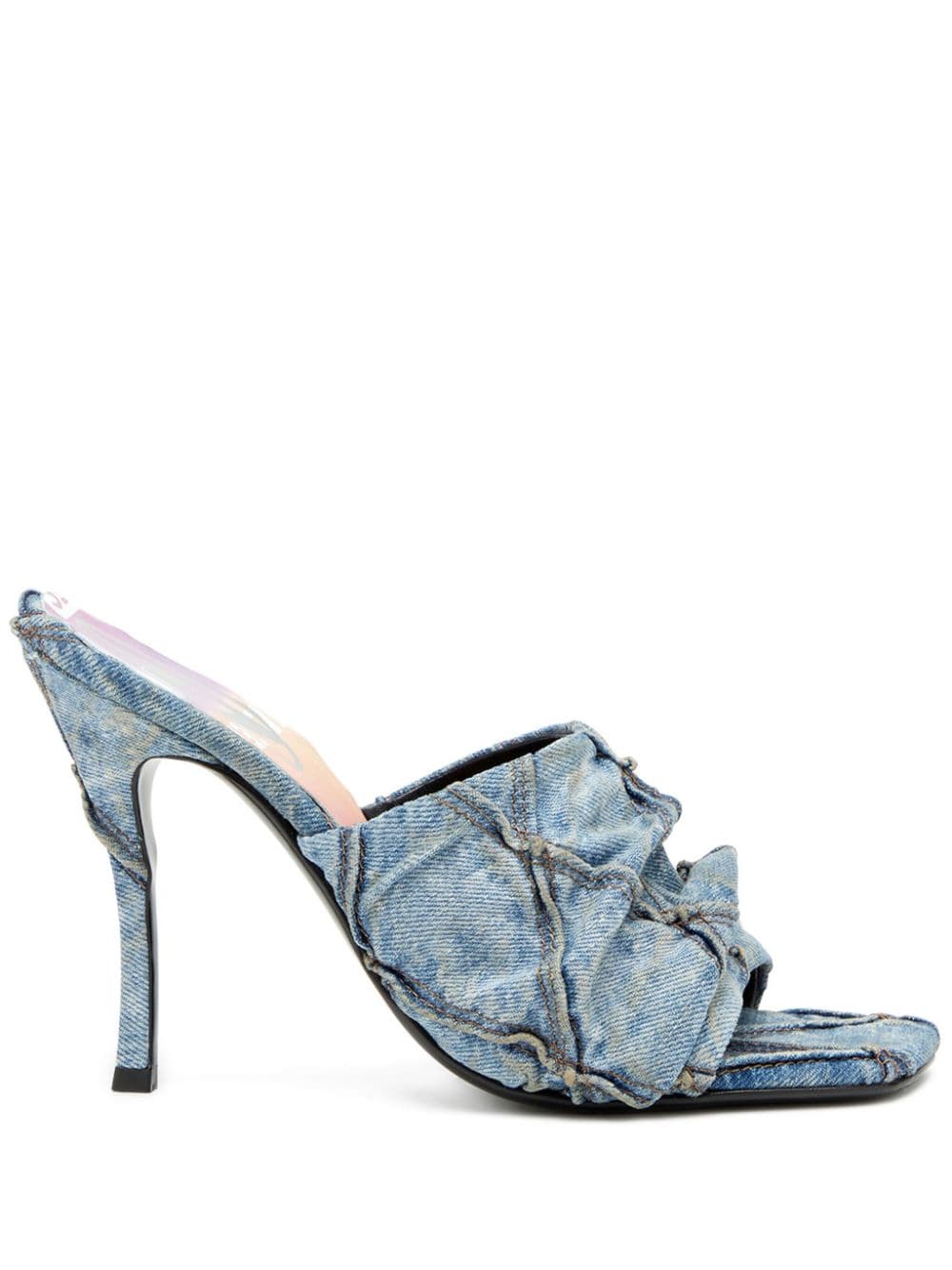 Diesel D-Sydney SDL Jeans-Mules - Blau von Diesel