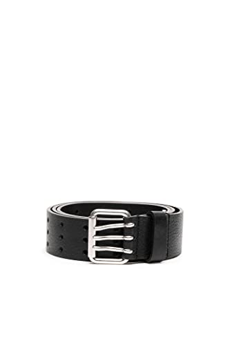 Diesel_DIESEL LOGO B-MILI B_APPAREL_BELT_Schwarz_90 von Diesel