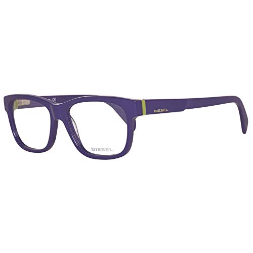 Diesel DL5072 53081 Diesel Optical Frame DL5072 081 53 Rechteckig Brillengestelle 53, Violett von Diesel