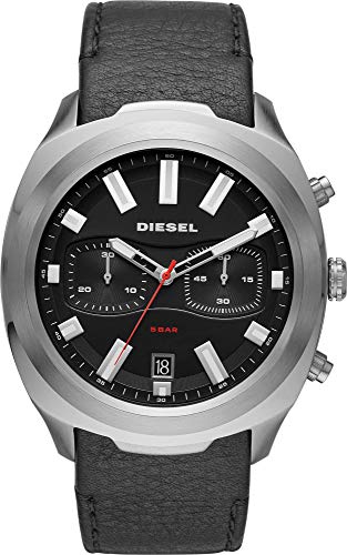 DIESEL Herren Chronograph Quarz Uhr mit Leder Armband DZ4499 von Diesel