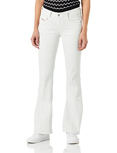 Diesel Damen 1969 D-EBBEY Jeans, Bright White, 28W / 34L von Diesel