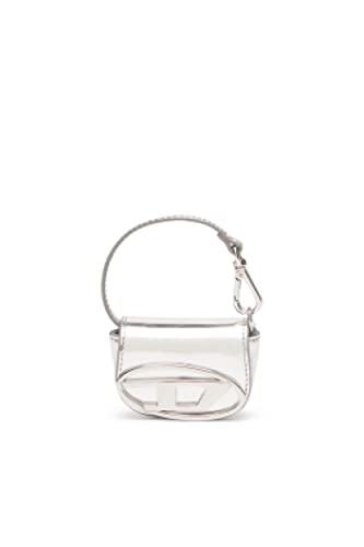 Diesel Damen 1dr XXS Wallet Reisezubehör-Brieftasche, Silber von Diesel