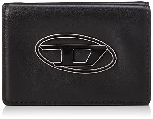 Diesel Damen 1dr dreifach Münze S Wallet Reisezubehör-Brieftasche, schwarz von Diesel