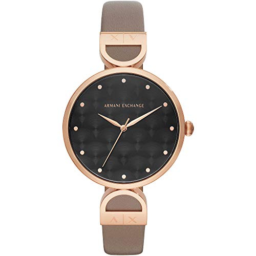 Diesel Damen Analog Quarz Uhr mit Leder Armband AX5329 von Diesel