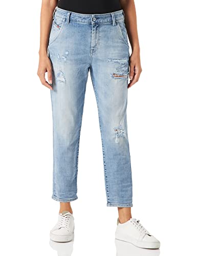 Diesel Damen Boyfriend Jeans Fayza-Evo, Blau (Light Blue 0857F), W28/L32 von Diesel