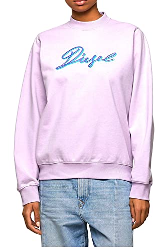 Diesel Damen F-Ang-K15 Sweater Sweatshirt Rosa (L) von Diesel