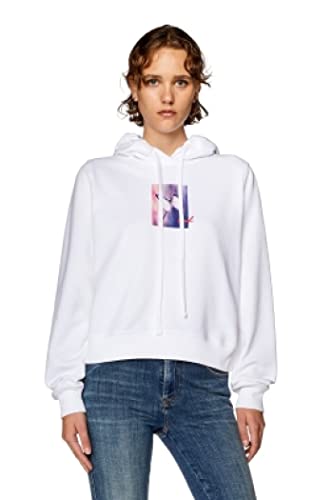 Diesel Damen F-Reggy-Hood-l6 Sweatshirt mit Rundhalsausschnitt, 100-0jfav, L von Diesel