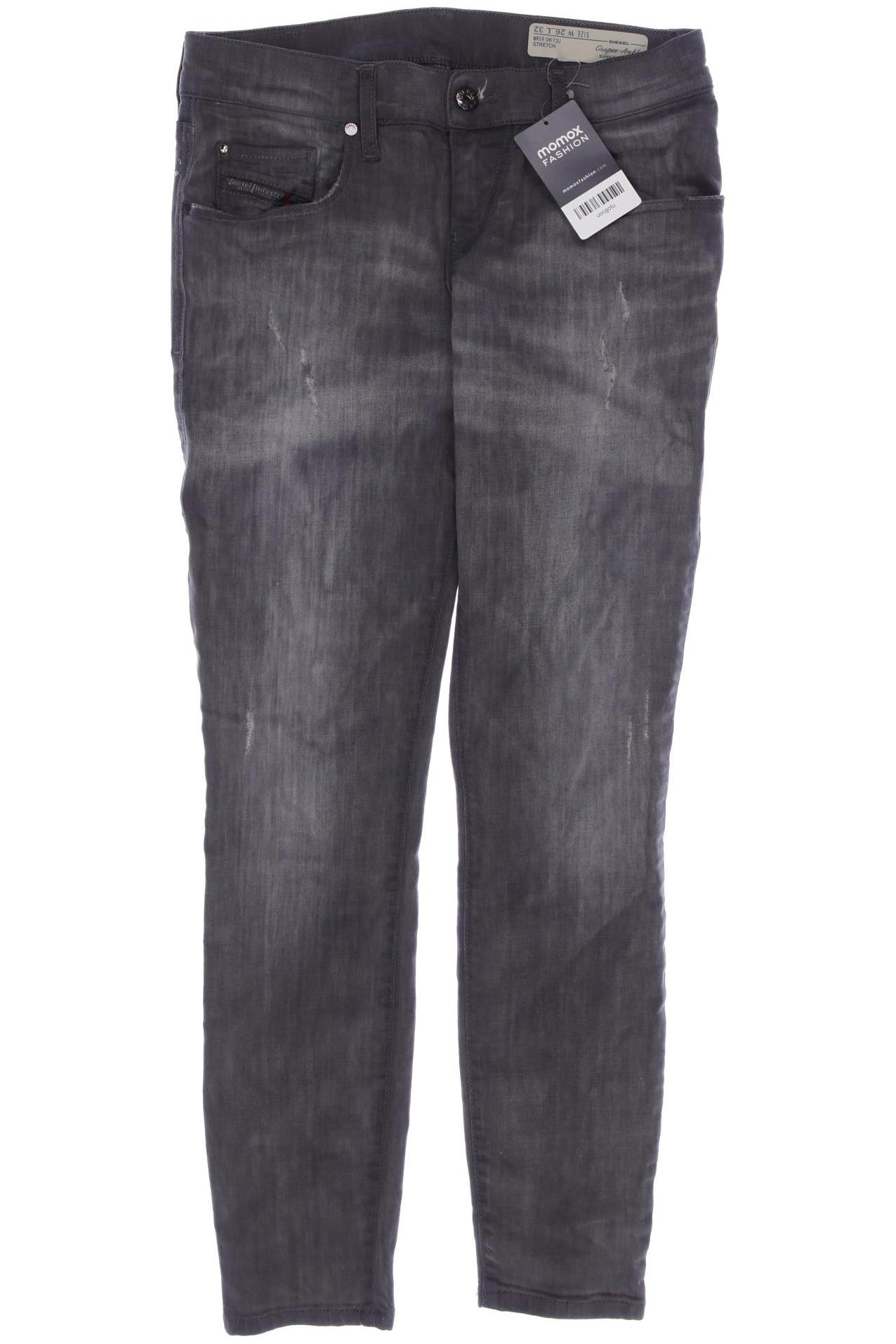 Diesel Damen Jeans, grau von Diesel