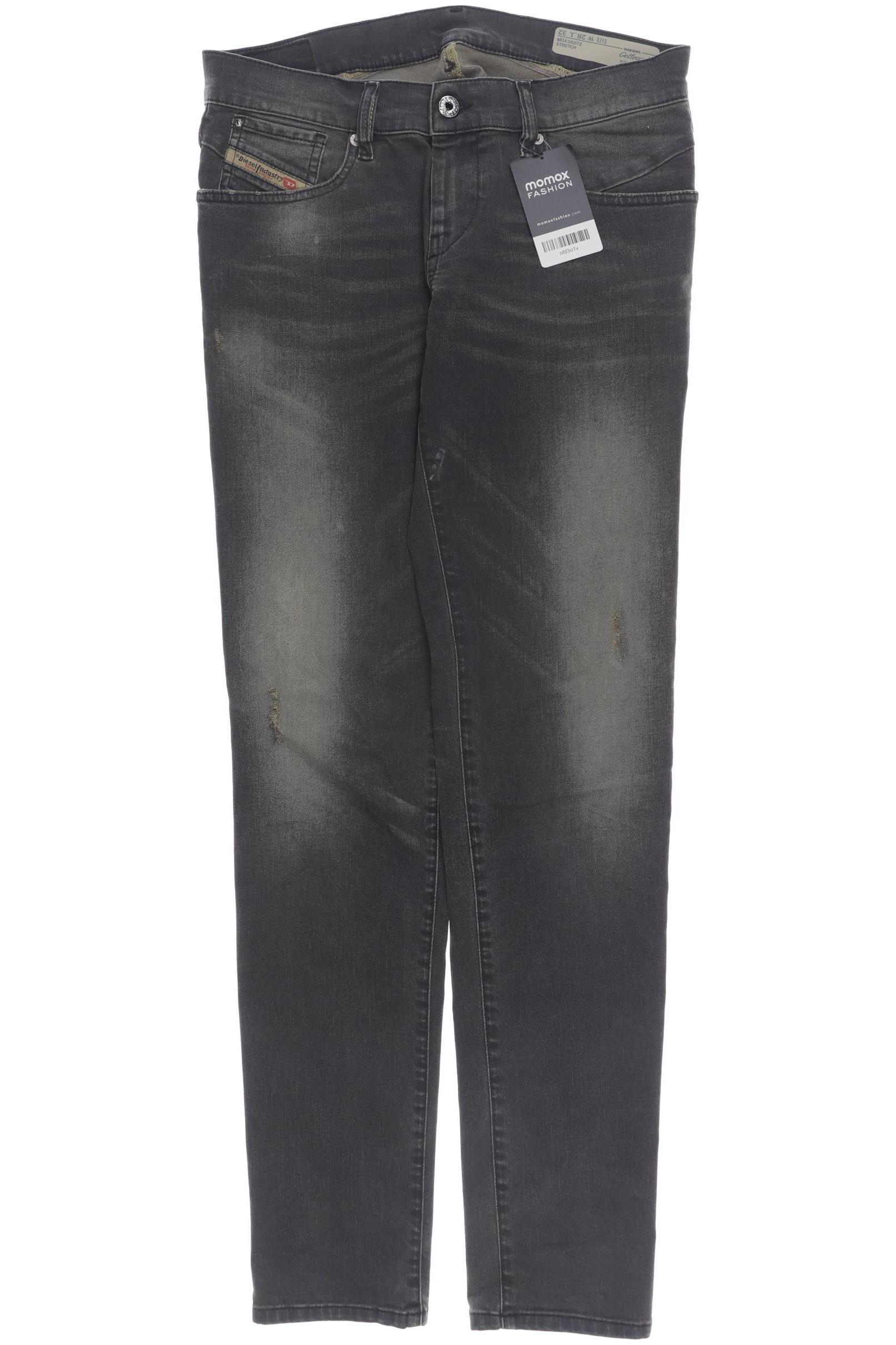 Diesel Damen Jeans, grau von Diesel