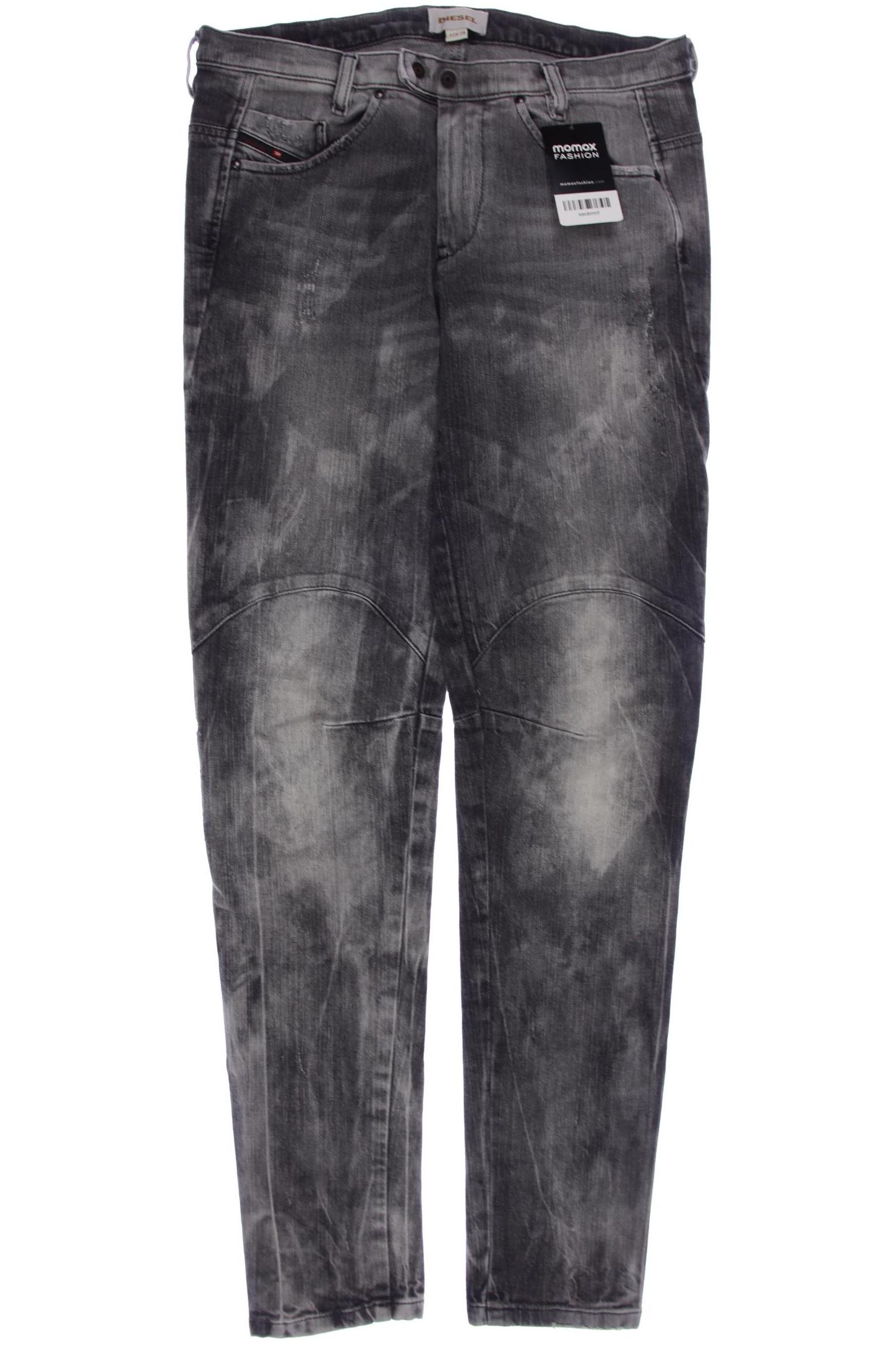 Diesel Damen Jeans, grau von Diesel