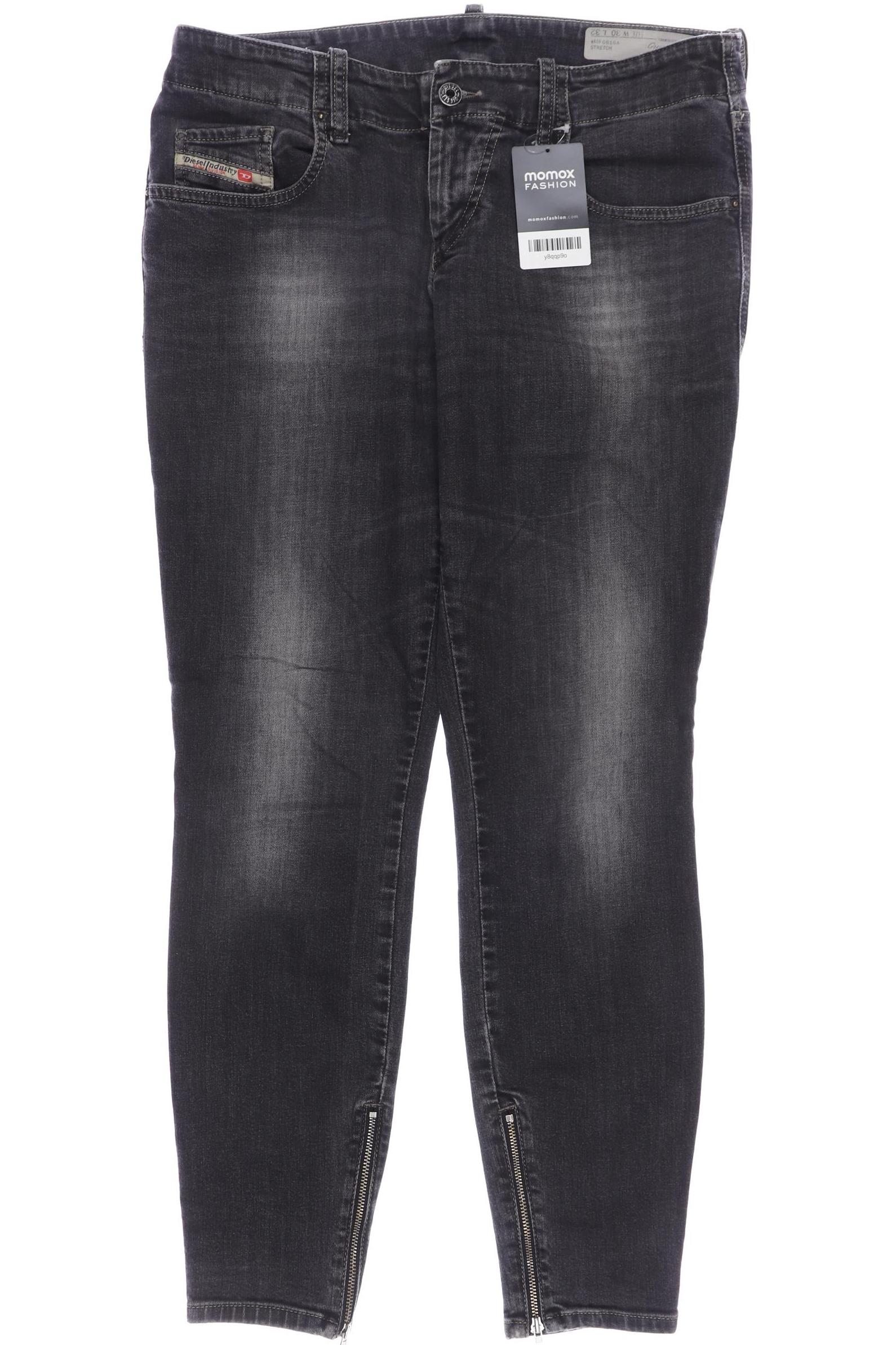 Diesel Damen Jeans, grau von Diesel