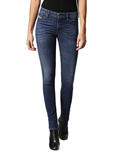 Diesel Damen Jeans Skinzee-Low 0848L (23W / 30L, Blau) von Diesel