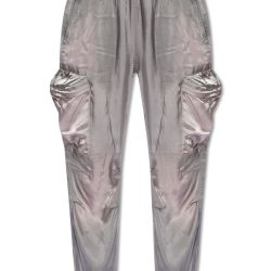 Diesel Damen Silberne Polyesterhose A12841 von Diesel