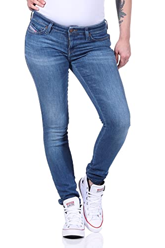 Diesel Damen Skinzee-Low-S Super Slim-Skinny Low Waist Jeans Farbe: R88VA; Größe: 26W / 32L von Diesel