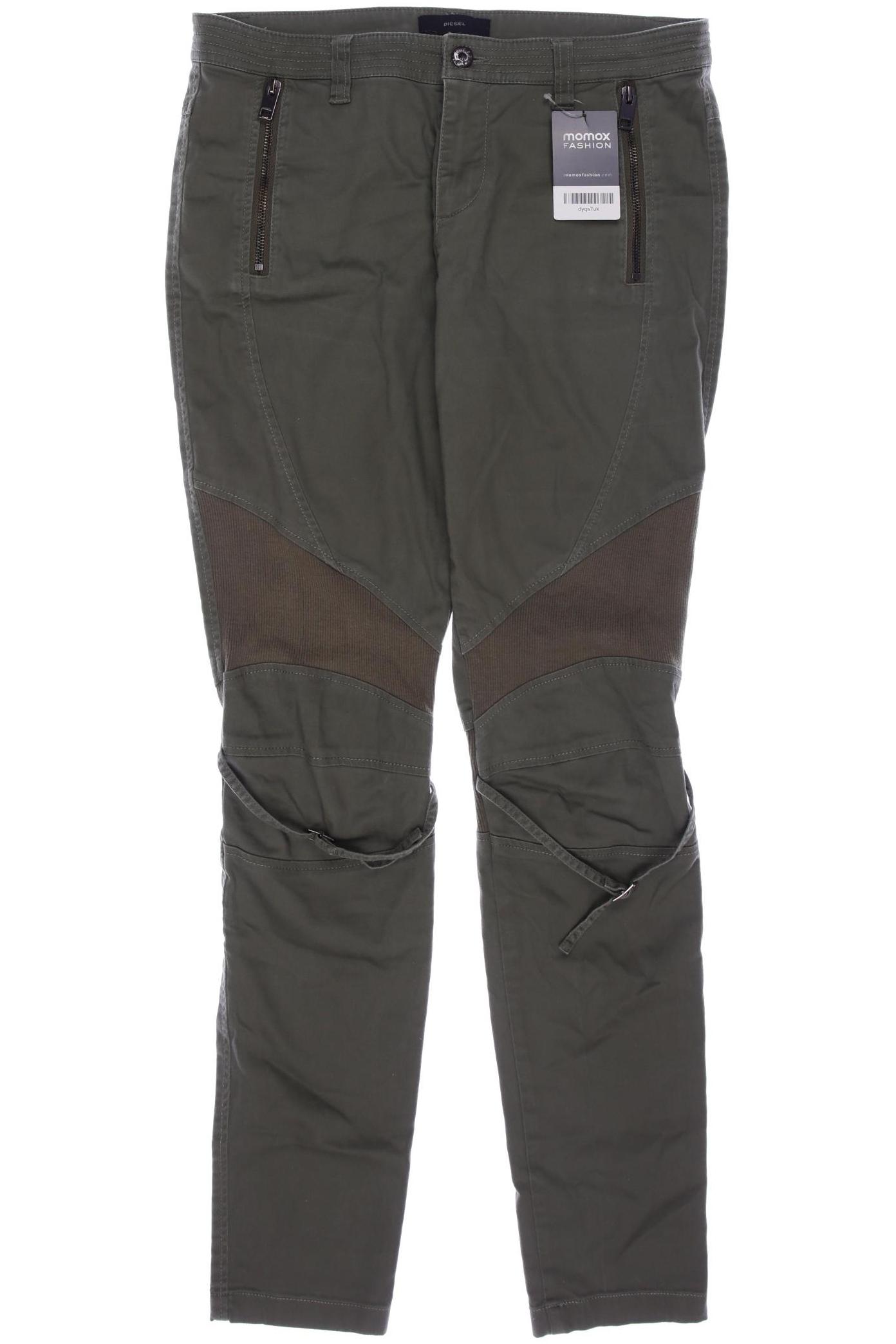 Diesel Damen Stoffhose, grün von Diesel