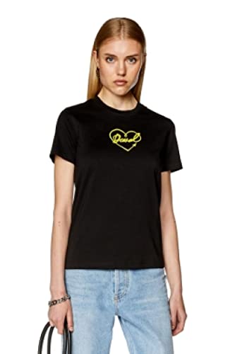 Diesel Damen T-Regulär-L4 T-Shirt, 9XX, Small von Diesel