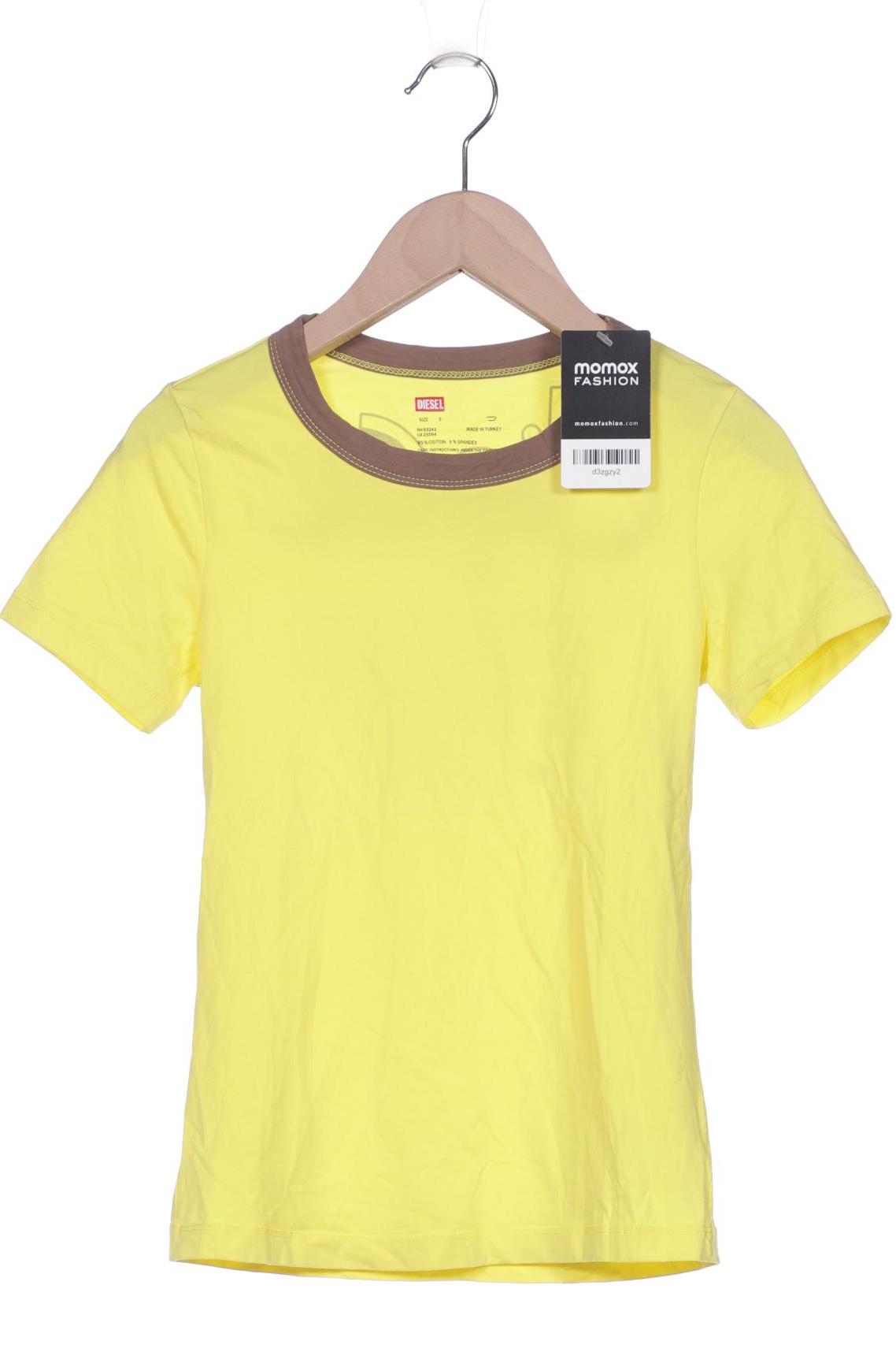 Diesel Damen T-Shirt, gelb von Diesel