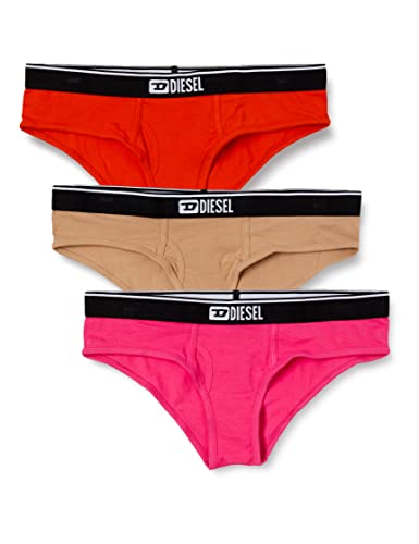 Diesel Damen Ufpn-oxys-threepack Unterhosen, E6465-0LDAC, L (3er Pack) von Diesel