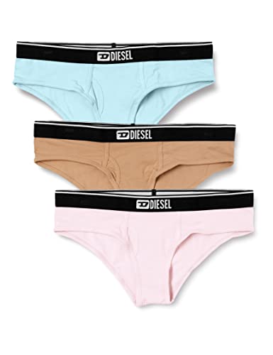 Diesel Damen Ufpn-oxys-threepack Unterhosen, E6466-0LDAC, L (3er Pack) von Diesel