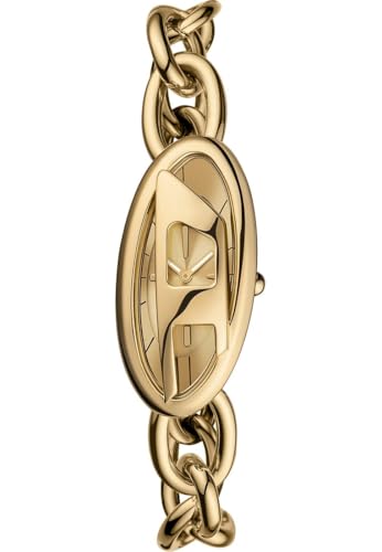 Diesel Damen-Uhren Analog Quarz One Size, Gold 32029419 von Diesel