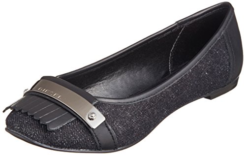 Diesel Damen Windo Haneta Leder Flach, Schwarz, 38 EU von Diesel