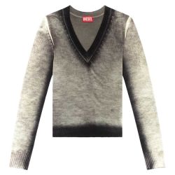 Diesel Damen Wollpullover Grau - A11491 0biaf9bx von Diesel