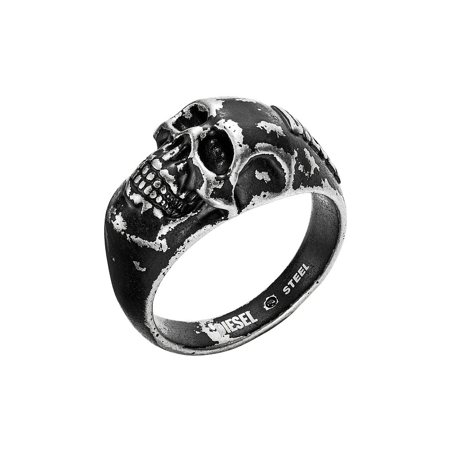 Diesel Damenring CENTER FOCAL DX1579040 Edelstahl von Diesel