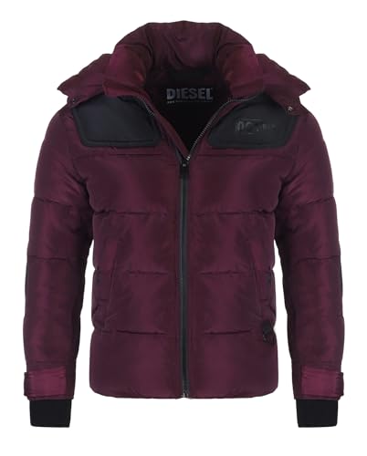 Diesel - Daunenjacke - W-RUSSELL- 62E - Burgundy - Größe:XXL von Diesel