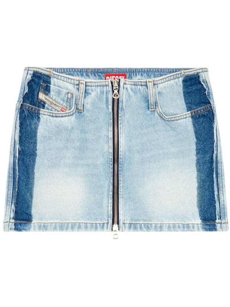 Diesel De-Ron-S4 Jeans-Minirock - Blau von Diesel