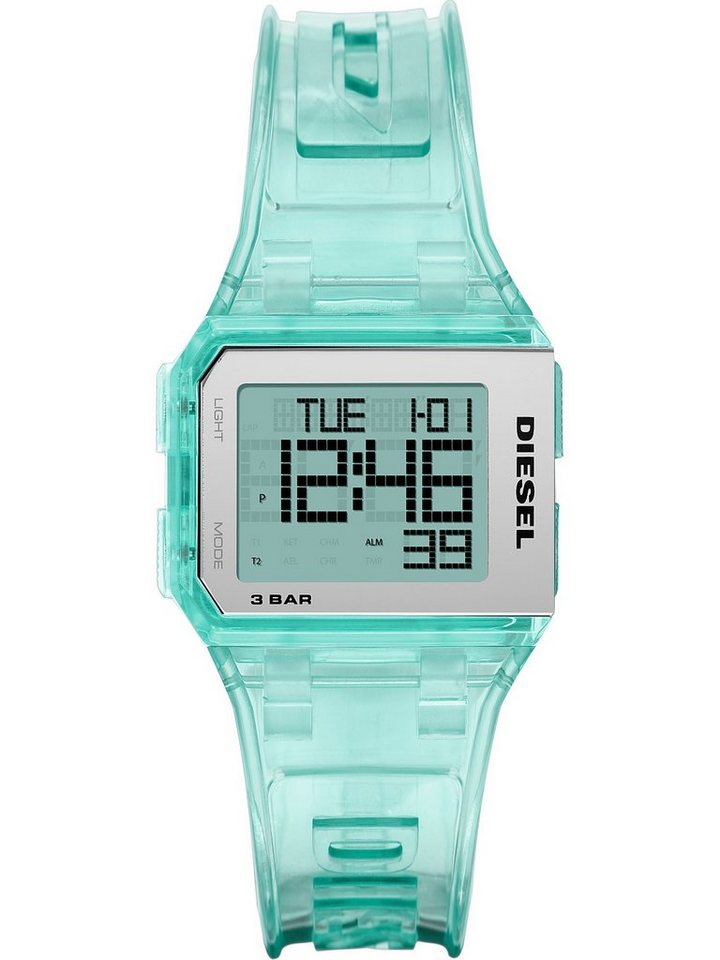Diesel Digitaluhr Diesel Unisex-Uhren Digital Quarz von Diesel