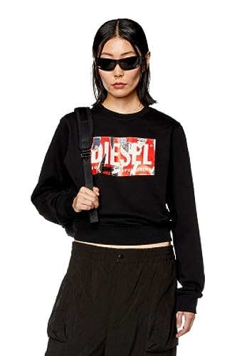 Diesel_F-Reggy-L6 Felpa_Sweatshirt_Schwarz_XL von Diesel