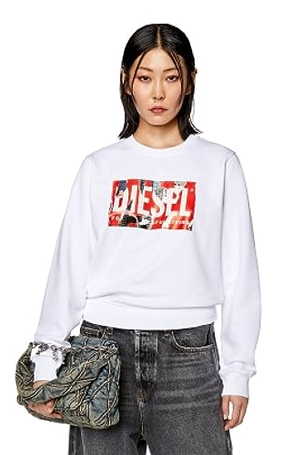Diesel_F-Reggy-L6 Felpa_Sweatshirt_Weiß_XL Diesel_F-Reggy-L6 Felpa_Sweatshirt_Weiß_XL von Diesel