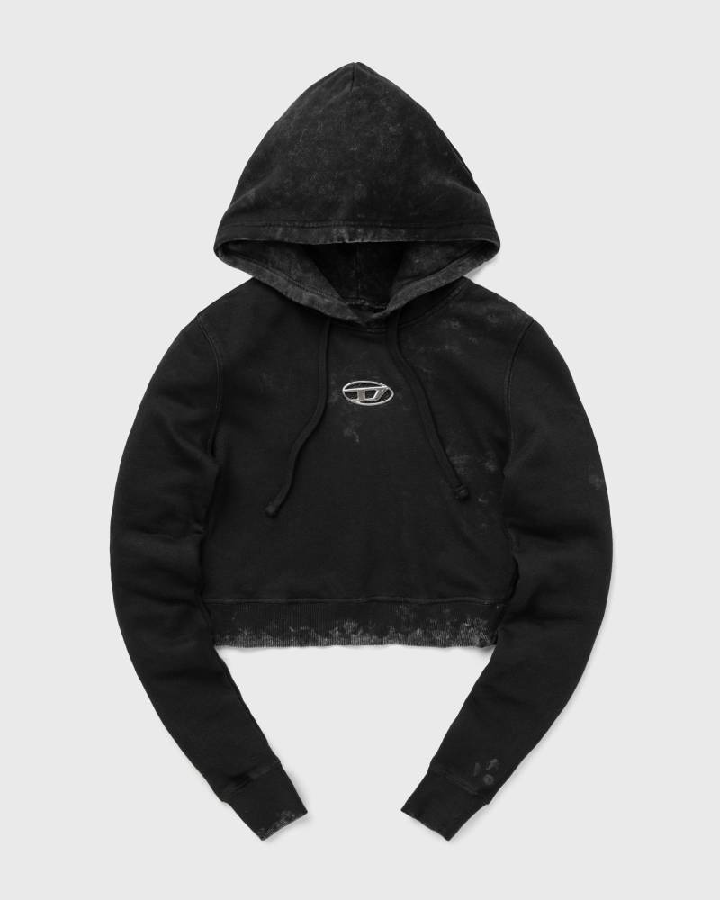 Diesel F-SLIMMY-HOOD-P5 SWEAT-SHIRT women Sweatshirts black in Größe:M von Diesel