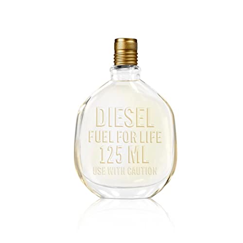Diesel Fuel For Life Parfüm Herren| Eau de Toilette| Männer Parfum| Parfume Men| Herrenparfum| | Natural Spray| Frischer und holziger Duft| 125ml von Diesel
