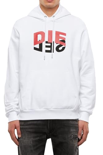 Diesel Felpa cotone Uomo cod.A00810 WHITE SIZE:L von Diesel