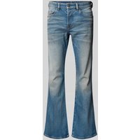 Diesel Flared Jeans mit 5-Pocket-Design in Jeansblau, Größe 32 von Diesel