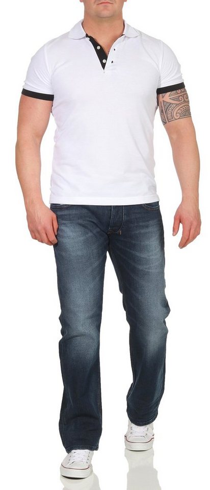 Diesel Gerade Jeans Diesel Herren Jeans LARKEE 084KW 5-Poccket-Style, mit Stretch-Anteil von Diesel