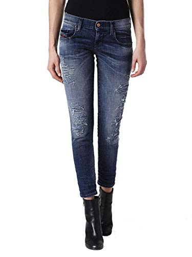 Diesel Grupee-Ankle 084IP Damen Jeans (31W / 32L, Blau) von Diesel