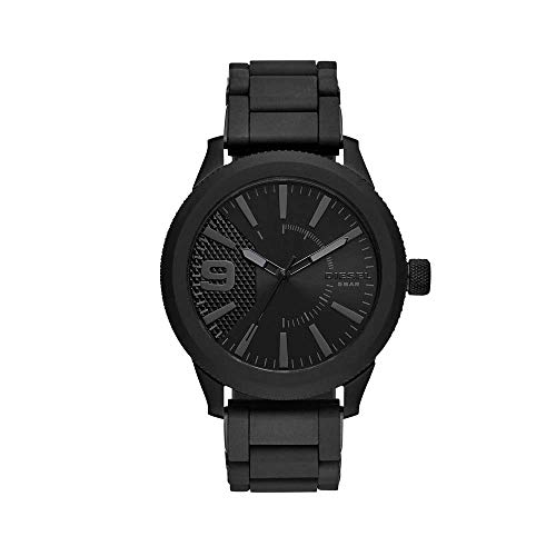 Diesel Herren Analog Quarz Uhr mit Edelstahl Armband DZ1873 von Diesel