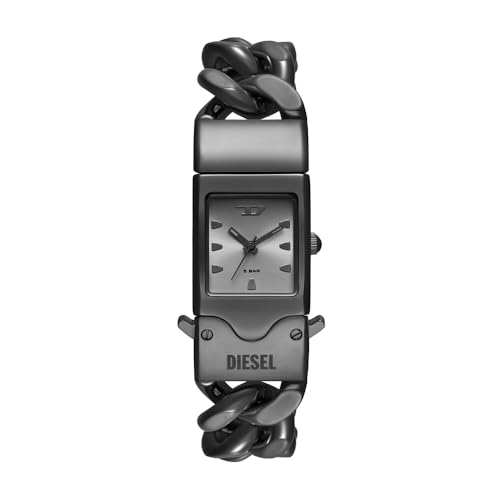 DIESEL Herren Analog Quarz Uhr mit Edelstahl Armband DZ2227 von Diesel