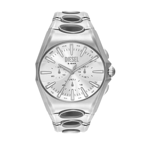 DIESEL Herren Analog Quarz Uhr mit Edelstahl Armband DZ4694 von Diesel