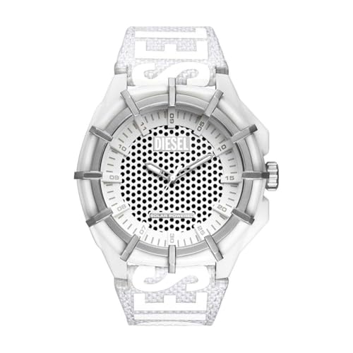 Diesel Herren Analog Quarz Uhr mit Kunststoff Armband DZ4664 von Diesel