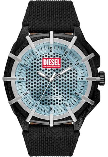 Diesel Herren Analog Quarz Uhr mit Leder Armband DZ4679 von Diesel