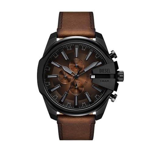 Diesel Herren Analog Quarz Uhr mit Leder Armband DZ4692 Diesel Herren Analog Quarz Uhr mit Leder Armband DZ4692 von Diesel