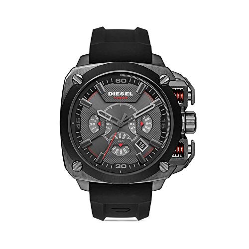 Diesel Herren-Armbanduhr BAMF Analog Quarz Silikon DZ7356 von Diesel