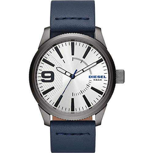 DIESEL Herren Analog Quarz Smart Watch Armbanduhr mit Leder Armband DZ1859 von Diesel