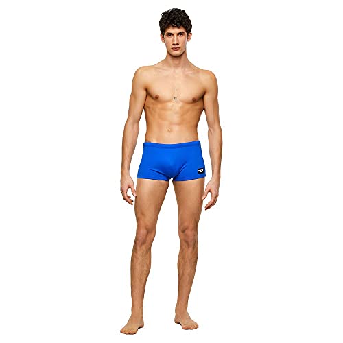Diesel Herren BMBX-Hero Lycra Boxer Badehose, Blaues Web, X-Large von Diesel