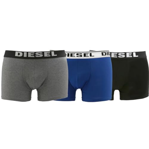 Diesel Herren Unterwäsche Boxer Shorts UMBX-Korythreepack 3er Pack (DE/NL/SE/PL, Alphanumerisch, XL, Regular, Regular, E5036) von Diesel