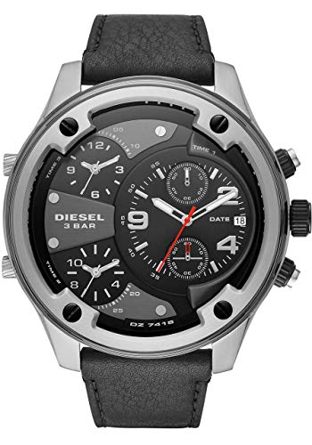 Diesel Herren Chronograph Quarz Uhr mit Leder Armband DZ7415 von Diesel